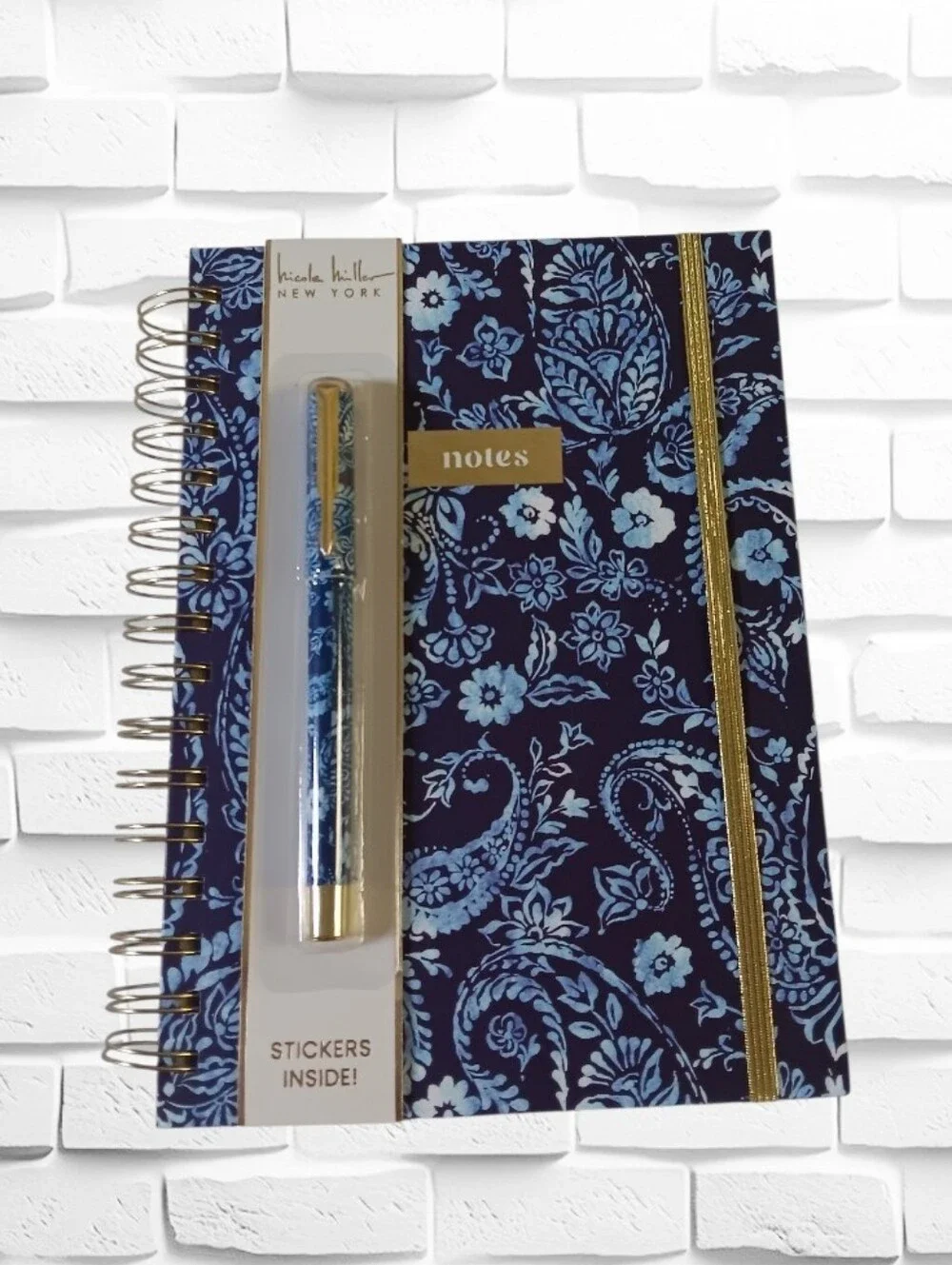 Nicole Miller Paisley Journal